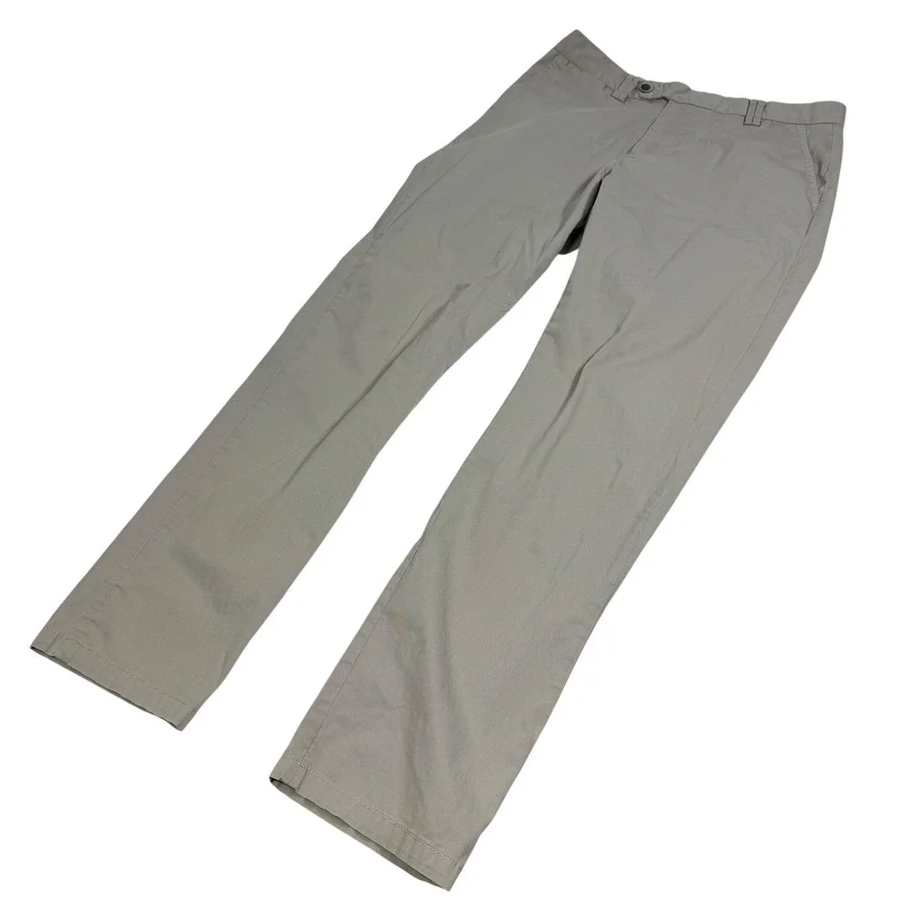 Robert Graham Mens Kipling‎ Tailored Chino Pants Light Taupe RP17-3005T 32x32